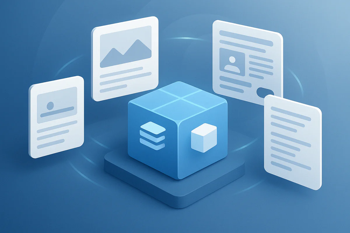 Abstract visualization of chaotic digital elements transforming into clear, structured UX layouts symbolizing improved user guidance and conversion.