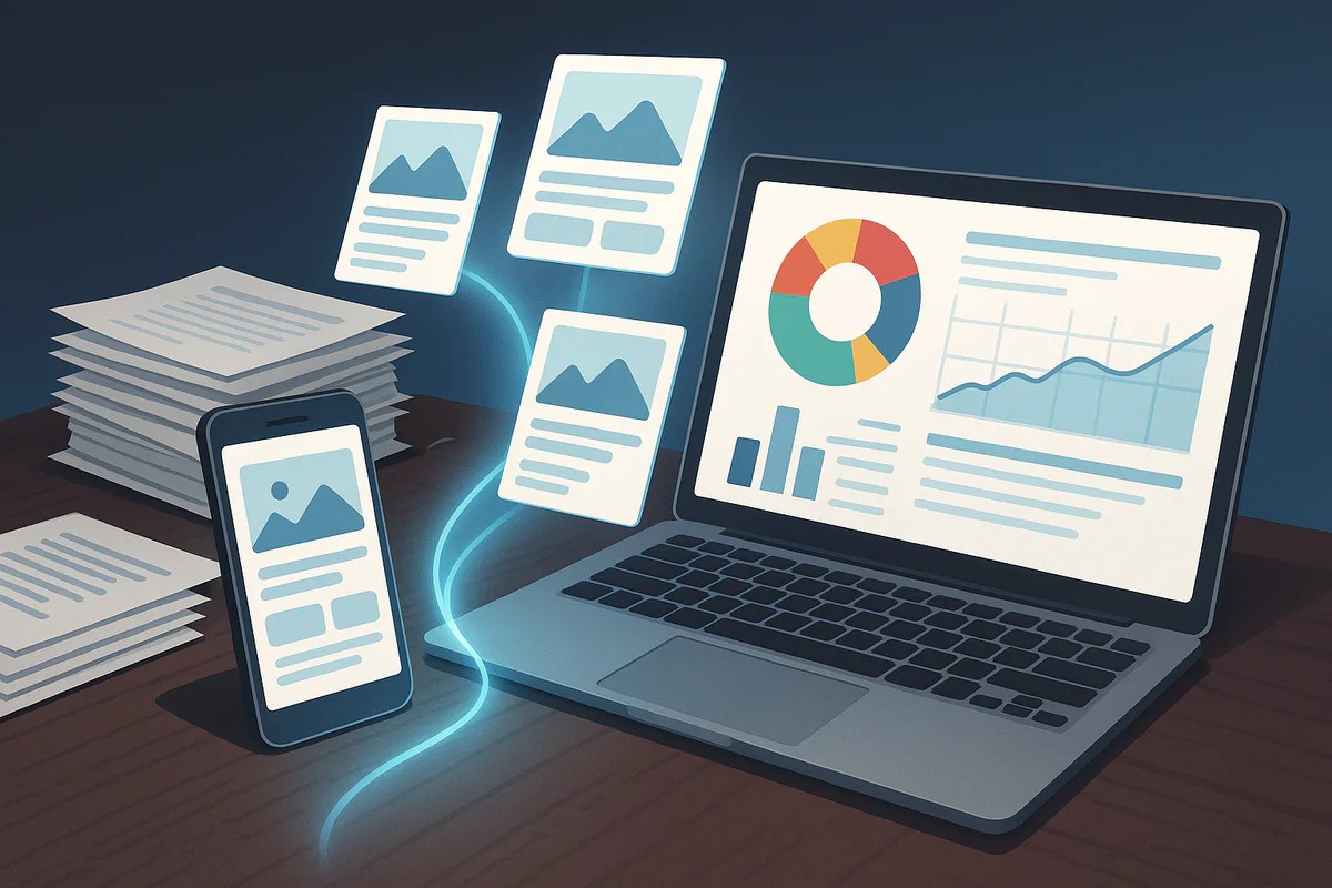 Digitale Marketingkampagne mit Analyse und Werbeanzeigen